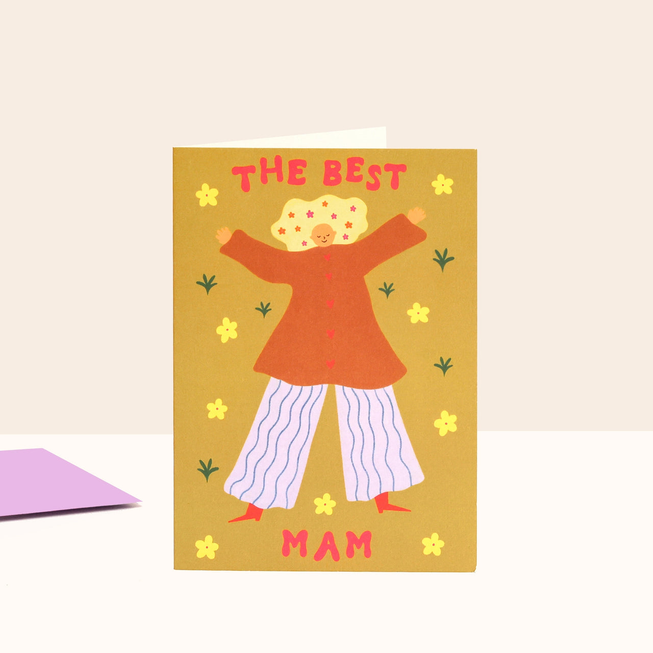 Kartka okolicznościowa "The Best Mam"