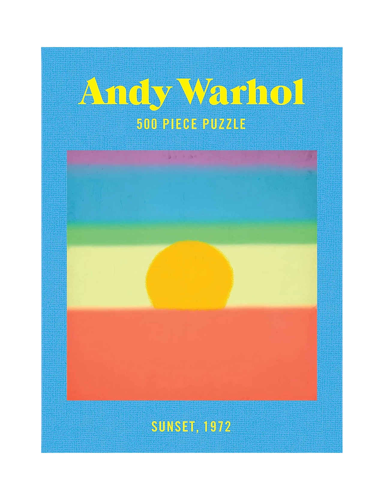 Andy Warhol Sunset - PUZZLE