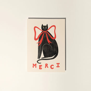 Kartka okolicznościowa "Merci"