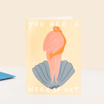 Kartka okolicznościowa "You Are A Work of Art"