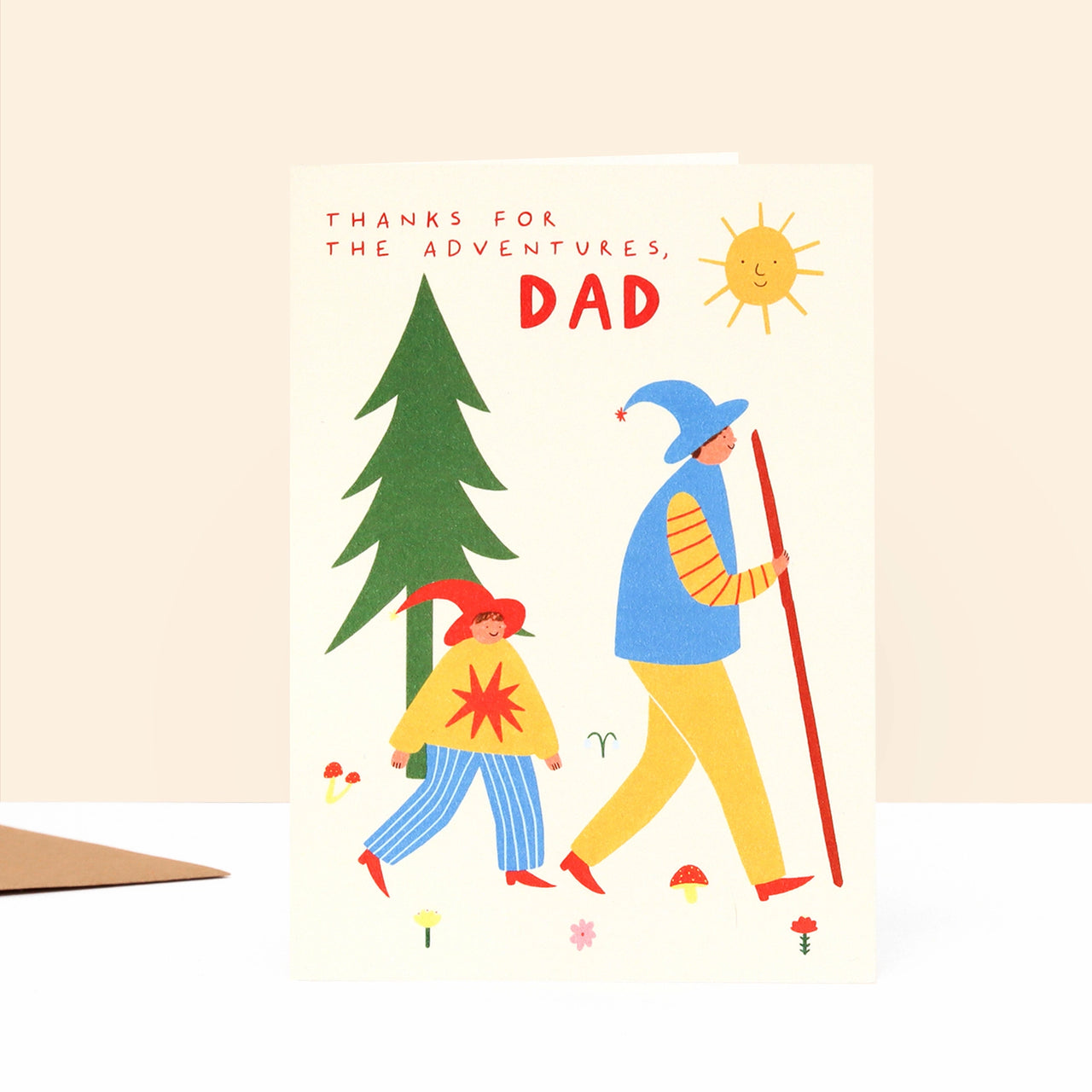 Kartka okolicznościowa "Adventures Dad"
