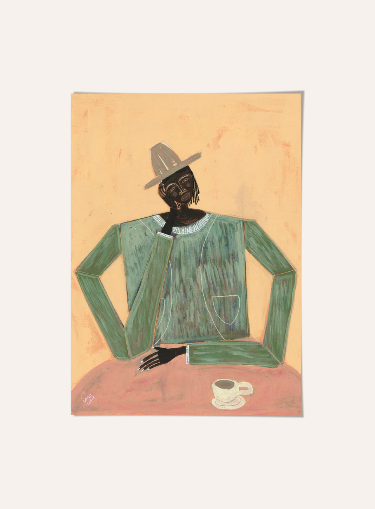 Studio IMO - Let's Just Wait (50x70)