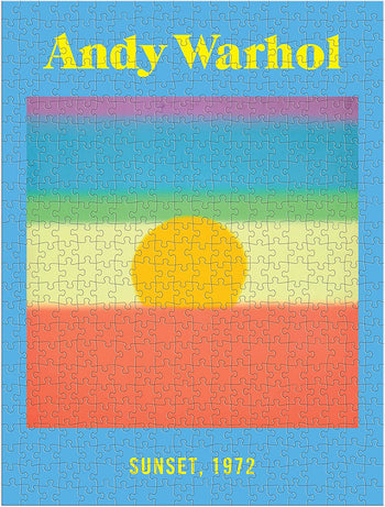 Andy Warhol Sunset - PUZZLE