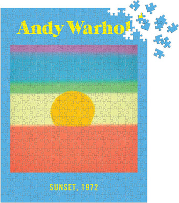 Andy Warhol Sunset - PUZZLE