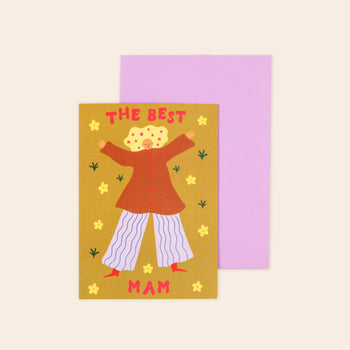 Kartka okolicznościowa "The Best Mam"
