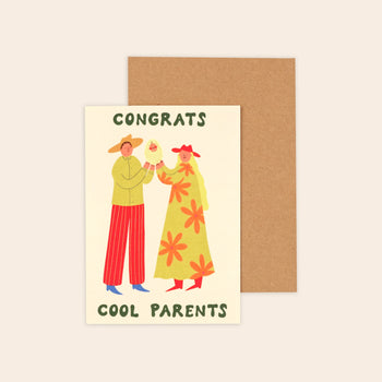 Kartka okolicznościowa "Cool Parents - New Baby"