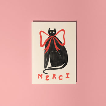 Kartka okolicznościowa "Merci"