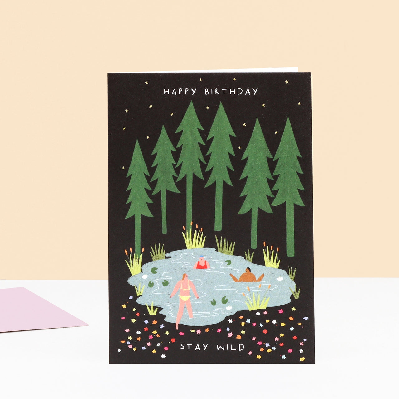 Kartka okolicznościowa "Happy Birthday. Stay Wild"